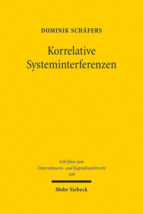 Korrelative Systeminterferenzen -  Dominik Schäfers