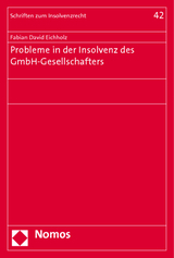 Probleme in der Insolvenz des GmbH-Gesellschafters - Fabian David Eichholz