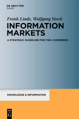 Information Markets - Frank Linde, Wolfgang G. Stock