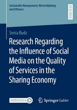 Research Regarding the Influence of Social Media on the Quality of Services in the Sharing Economy - Sonia Budz