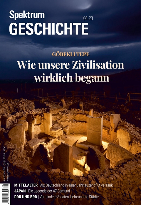 Spektrum Geschichte - Göbleki Tepe -  Spektrum der Wissenschaft