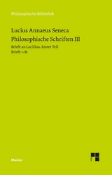 Philosophische Schriften III -  Seneca