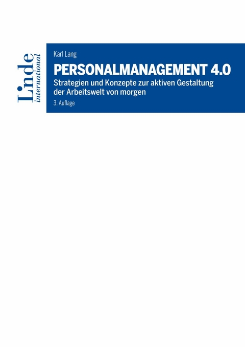 Personalmanagement 4.0 -  Karl Lang