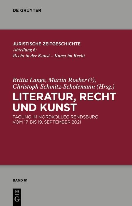 Literatur, Recht und Kunst - 