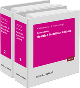 Health & Nutrition Claims - LL.M. Ballke  Christian, Dr. Evelyn Breitweg-Lehmann, Dr. Oliver Frandrup-Kuhr, Susanne Köhler, Dipl. oec. troph. Ebba Loeck, Peter Loosen LL.M., Dr. Axel Preuß, Florian Riedel