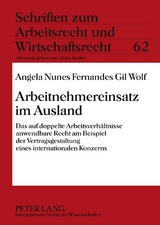 Arbeitnehmereinsatz im Ausland - Angela Nunes Fernandes Gil Wolf