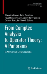 From Complex Analysis to Operator Theory: A Panorama - 