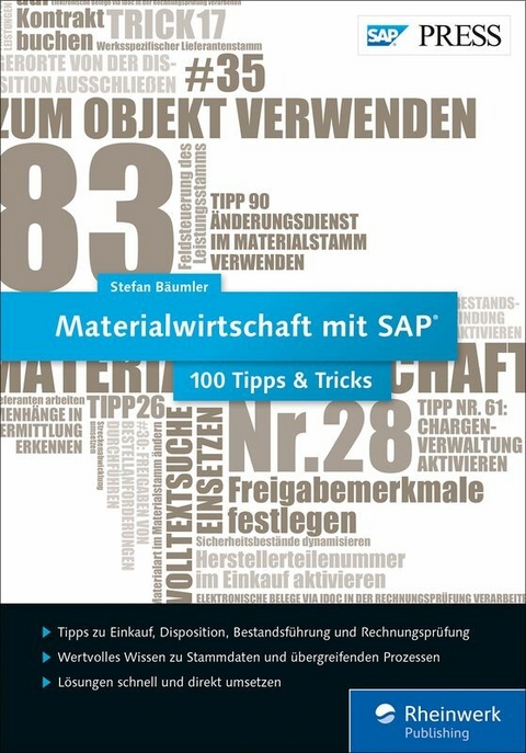 Materialwirtschaft mit SAP ? 100 Tipps u. Tricks -  Stefan Bäumler