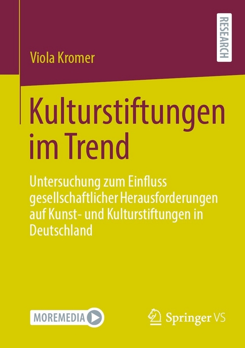 Kulturstiftungen im Trend - Viola Kromer