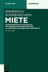 Miete - Volker Emmerich, Jürgen Sonnenschein