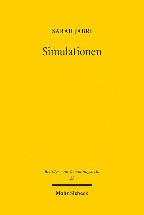 Simulationen -  Sarah Jabri