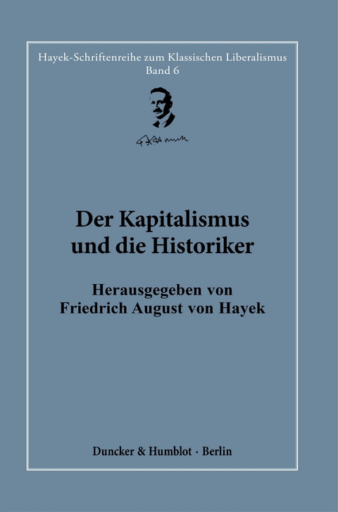 Der Kapitalismus und die Historiker. - 