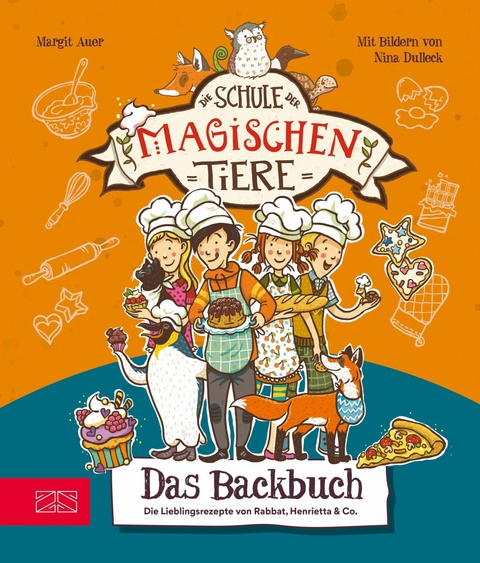 Die Schule der magischen Tiere - Das Backbuch -  Margit Auer,  Christiane Kührt