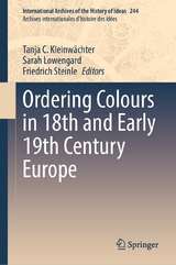 Ordering Colours in 18th and Early 19th Century Europe - 