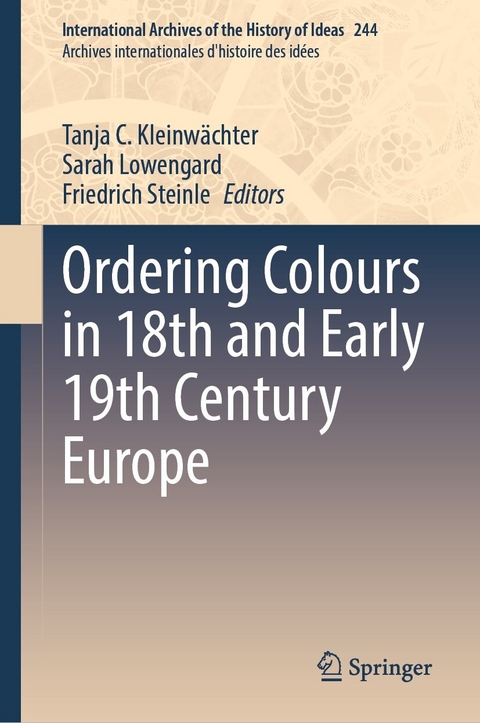 Ordering Colours in 18th and Early 19th Century Europe - 