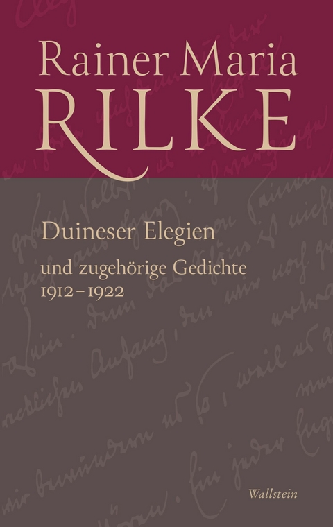 Duineser Elegien - Rainer Maria Rilke