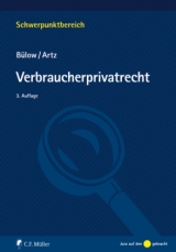 Verbraucherprivatrecht - Peter Bülow, Markus Artz