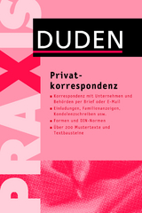 Duden Praxis – Privatkorrespondenz - 