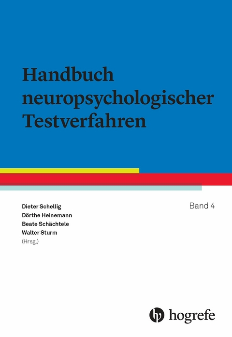 Handbuch neuropsychologischer Testverfahren - 