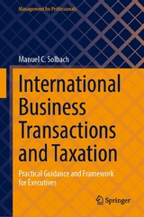 International Business Transactions and Taxation -  Manuel C. Solbach