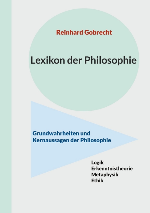 Lexikon der Philosophie - Reinhard Gobrecht