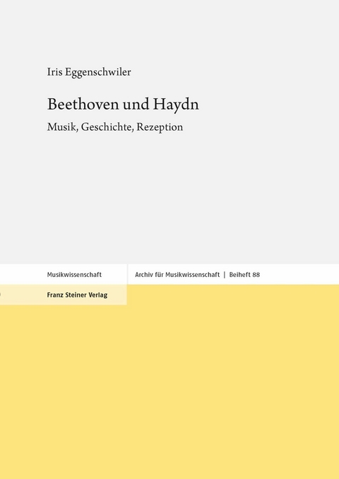 Beethoven und Haydn -  Iris Eggenschwiler