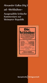 ad "Weltbühne" - 