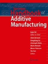 Springer Handbook of Additive Manufacturing - 