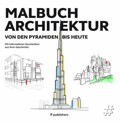 Malbuch Architektur. EBook Ausmalvorlagen -  Anonym