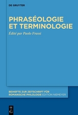 Phraséologie et terminologie - 