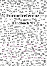 Formelreferenz - Handbuch '07 - Dexheimer, Peter