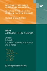 Fortschritte der Chemie organischer Naturstoffe / Progress in the Chemistry of Organic Natural Products - Bernhard Kräutler, N. P. Sahu