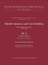 Khirbet Qumran and Ain-Feshkha III A (in English translation) -  Jean-Baptiste Humbert