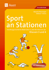 Sport an Stationen 3/4 - Mareile Niermeyer, Debora Totaro