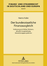 Der bundesstaatliche Finanzausgleich - Hanno Kube