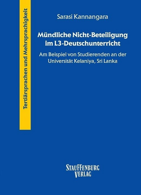 Mündliche Nicht-Beteiligung im L3-Deutschunterricht -  Sarasi Kannangara