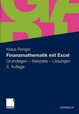 Finanzmathematik mit Excel - Klaus Renger