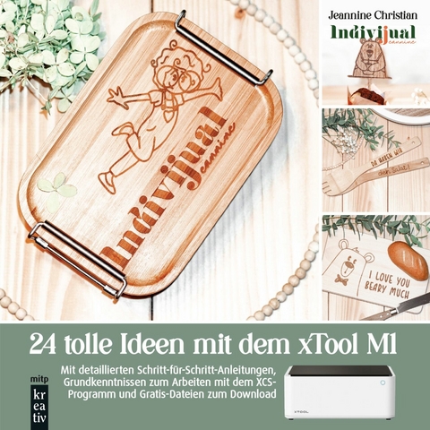 24 tolle Ideen mit dem xTool M1 Lasercutter -  Jeannine Christian