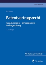 Patentvertragsrecht - Hubertus Baumhoff, Ronny Hauck, Sven Kluge, Matthias Lamping, Martin Löhnig, Louis Pahlow, Constanze Krenz, Burkhard Führmeyer,  Herwig Lux,  Eike Matthes