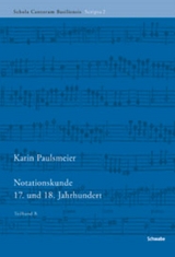 Notationskunde 17. und 18. Jahrhundert - Karin Paulsmeier