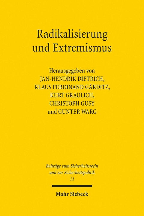 Radikalisierung und Extremismus - 