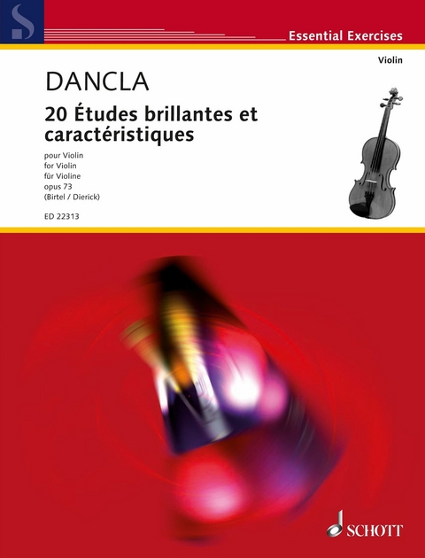 20 Études brillantes et caractéristiques - Charles Dancla