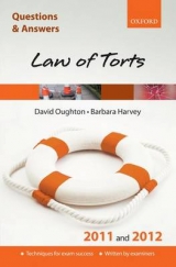 Q & A Revision Guide: Law of Torts - Oughton, David; Marston, John; Harvey, Barbara