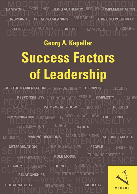 Success Factors of Leadership - Georg A. Kapeller