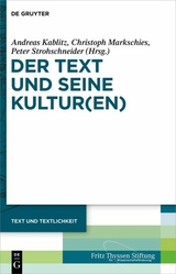 Der Text und seine Kultur(en) - 