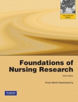 Foundations in Nursing Research - Nieswiadomy, Rose Marie