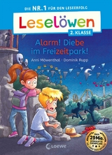 Leselöwen 2. Klasse - Alarm! Diebe im Freizeitpark! -  Anni Möwenthal