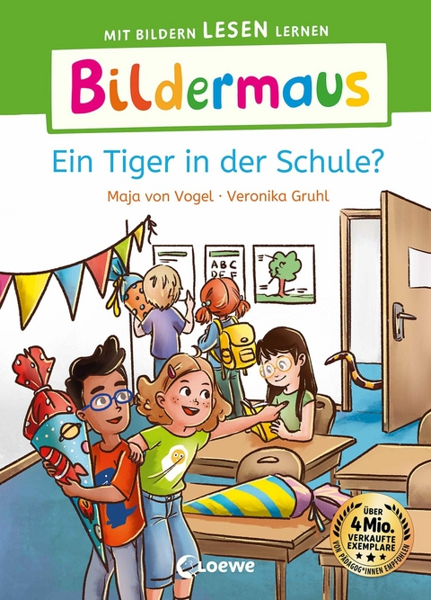 Bildermaus - Ein Tiger in der Schule? - Maja von Vogel