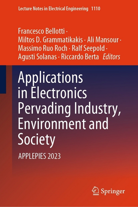 Applications in Electronics Pervading Industry, Environment and Society - 