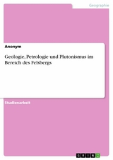 Geologie, Petrologie und Plutonismus im Bereich des Felsbergs